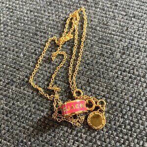 Marc Jacobs Pink Ring Necklace
